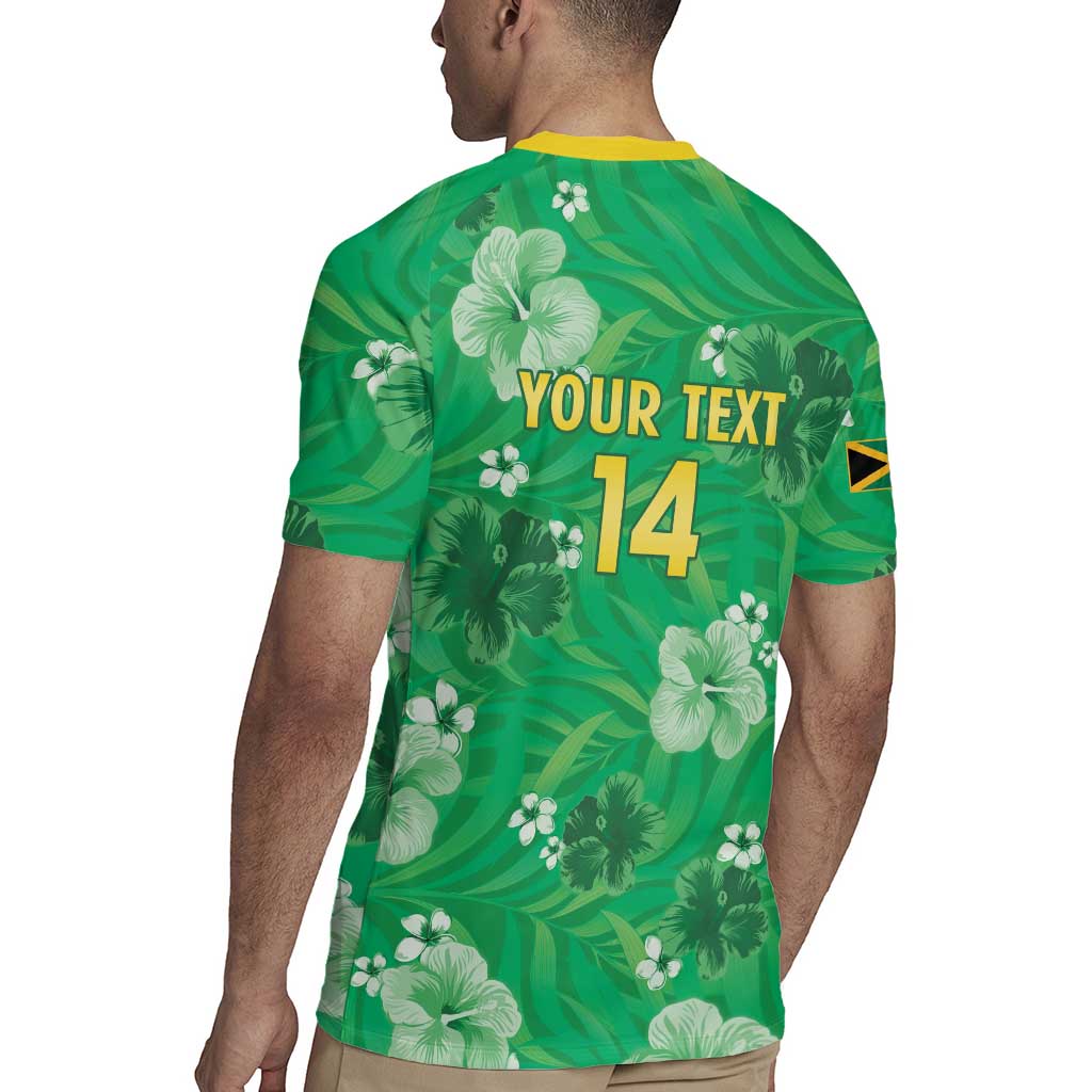 Custom Jamaica Cricket Rugby Jersey Fi Wi Tallawahs Tropical Style - Wonder Print Shop