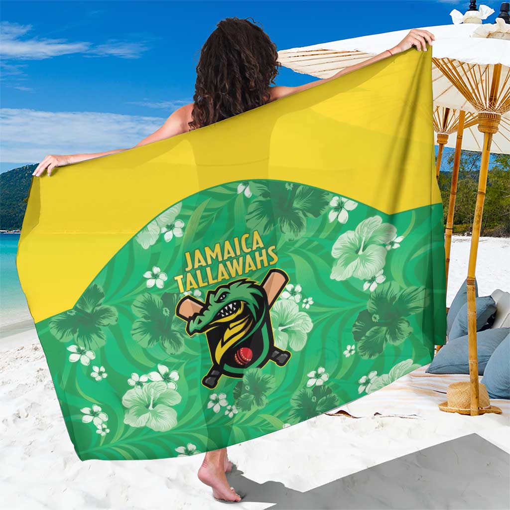 Jamaica Cricket Sarong Fi Wi Tallawahs Tropical Style - Wonder Print Shop