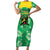 Custom Jamaica Cricket Short Sleeve Bodycon Dress Fi Wi Tallawahs Tropical Style - Wonder Print Shop