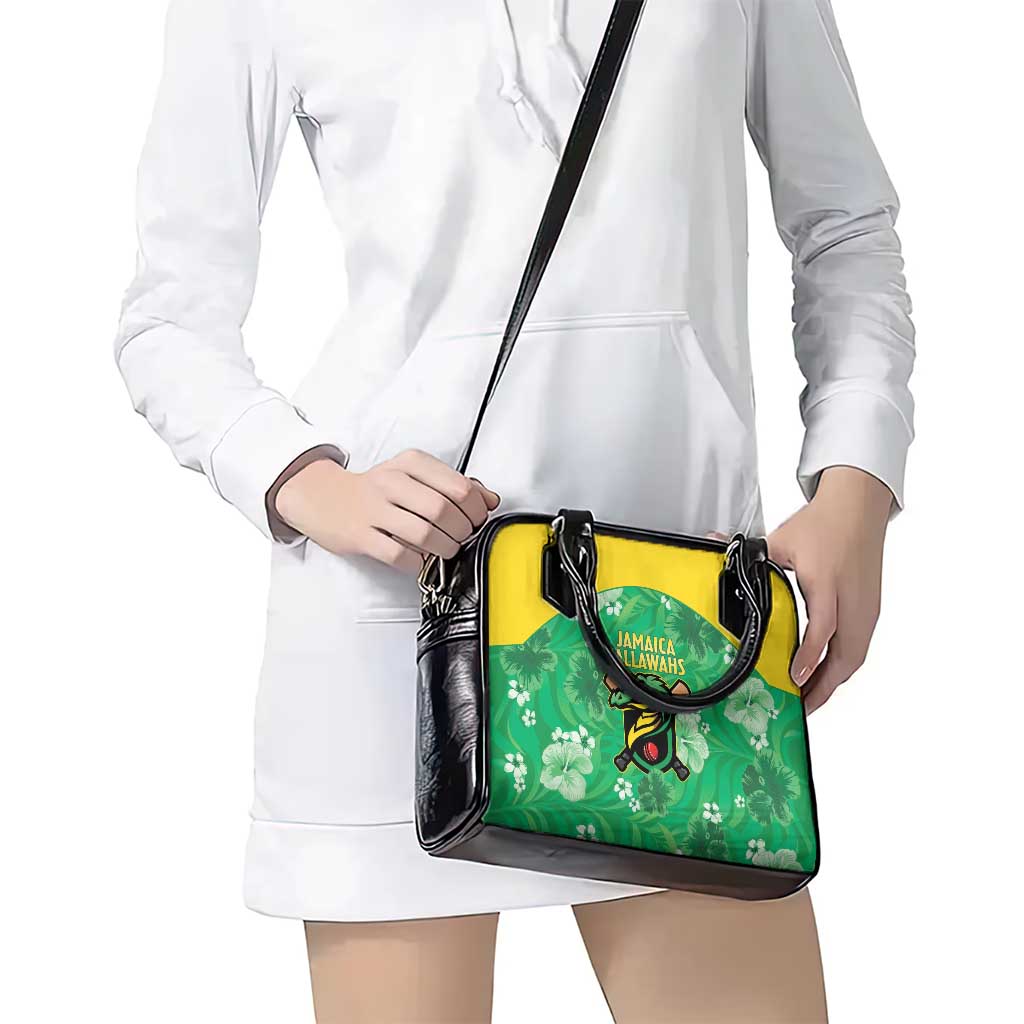 Jamaica Cricket Shoulder Handbag Fi Wi Tallawahs Tropical Style - Wonder Print Shop