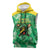 Custom Jamaica Cricket Sleeveless Hoodie Fi Wi Tallawahs Tropical Style - Wonder Print Shop