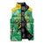Custom Jamaica Cricket Sleeveless Puffer Jacket Fi Wi Tallawahs Tropical Style - Wonder Print Shop