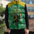 Custom Jamaica Cricket Sleeveless Puffer Jacket Fi Wi Tallawahs Tropical Style - Wonder Print Shop