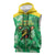 Custom Jamaica Cricket Sleeveless Zip Hoodie Fi Wi Tallawahs Tropical Style - Wonder Print Shop
