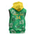 Custom Jamaica Cricket Sleeveless Zip Hoodie Fi Wi Tallawahs Tropical Style - Wonder Print Shop