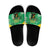 Jamaica Cricket Slide Sandals Fi Wi Tallawahs Tropical Style - Wonder Print Shop