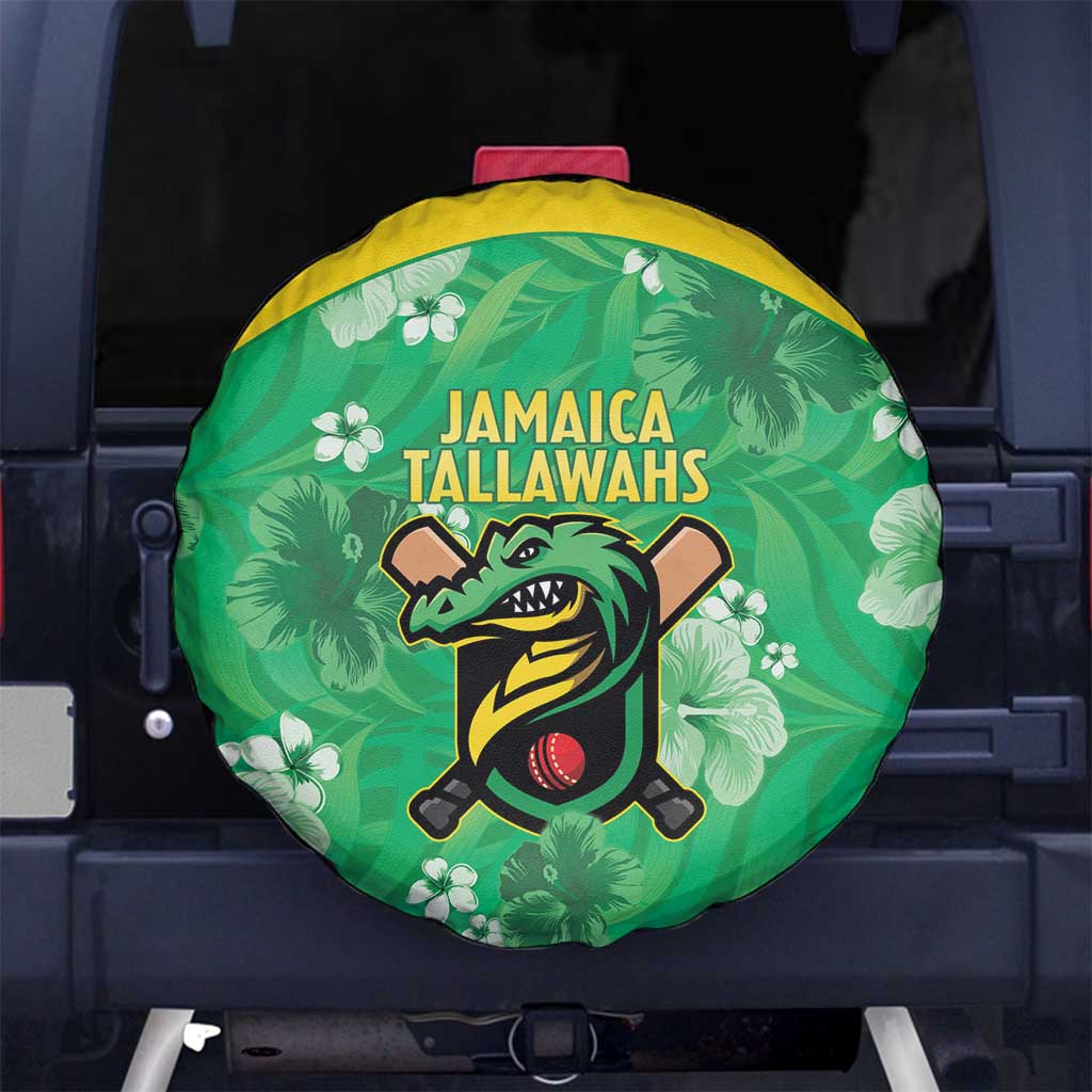 Jamaica Cricket Spare Tire Cover Fi Wi Tallawahs Tropical Style - Wonder Print Shop