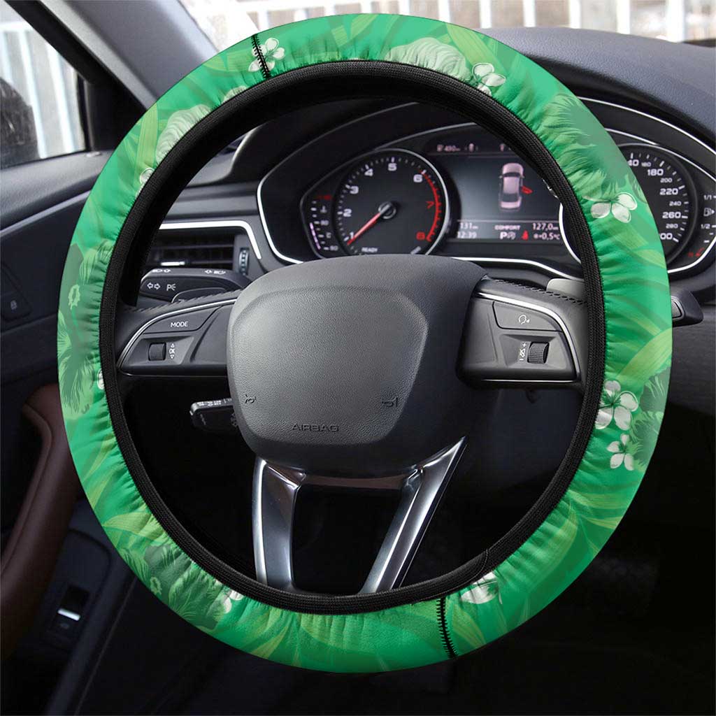 Jamaica Cricket Steering Wheel Cover Fi Wi Tallawahs Tropical Style - Wonder Print Shop