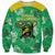 Custom Jamaica Cricket Sweatshirt Fi Wi Tallawahs Tropical Style - Wonder Print Shop