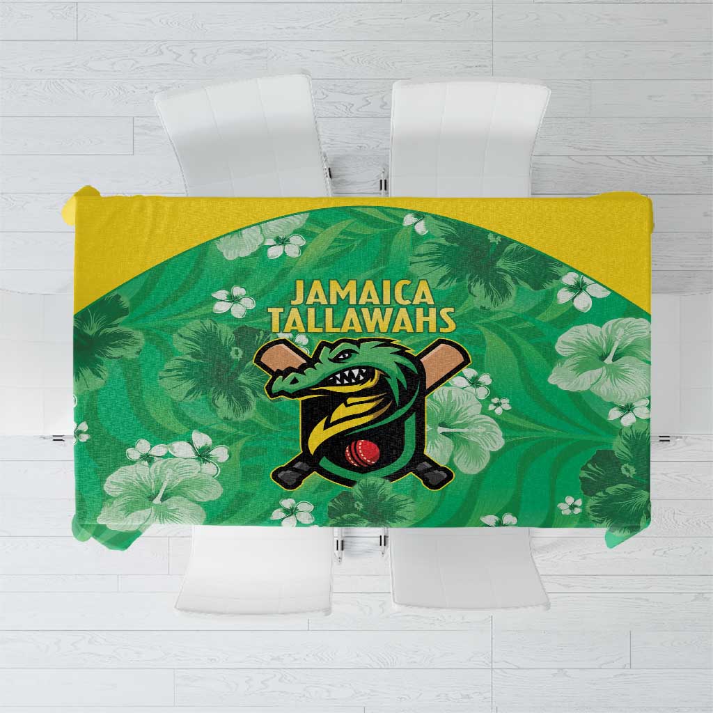 Jamaica Cricket Tablecloth Fi Wi Tallawahs Tropical Style - Wonder Print Shop