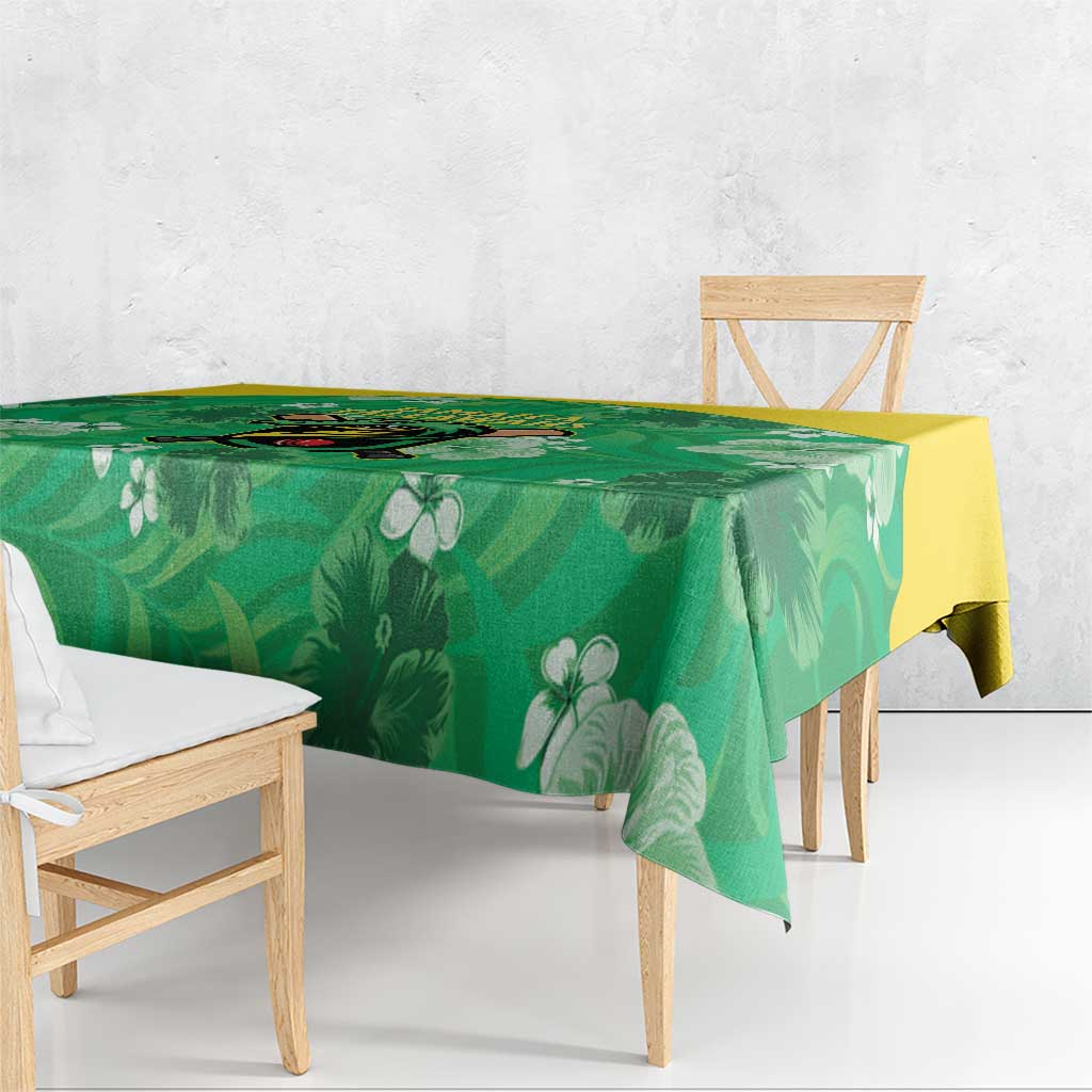 Jamaica Cricket Tablecloth Fi Wi Tallawahs Tropical Style - Wonder Print Shop