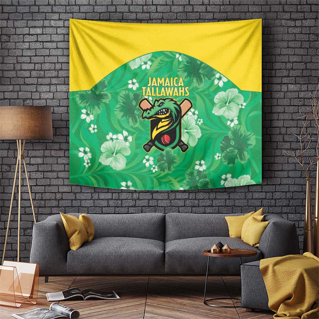 Jamaica Cricket Tapestry Fi Wi Tallawahs Tropical Style - Wonder Print Shop