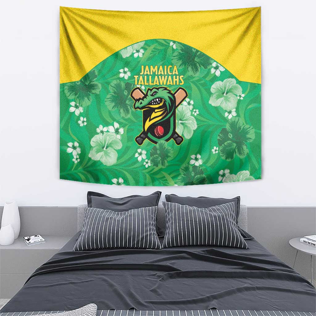 Jamaica Cricket Tapestry Fi Wi Tallawahs Tropical Style - Wonder Print Shop