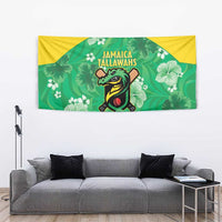 Jamaica Cricket Tapestry Fi Wi Tallawahs Tropical Style - Wonder Print Shop