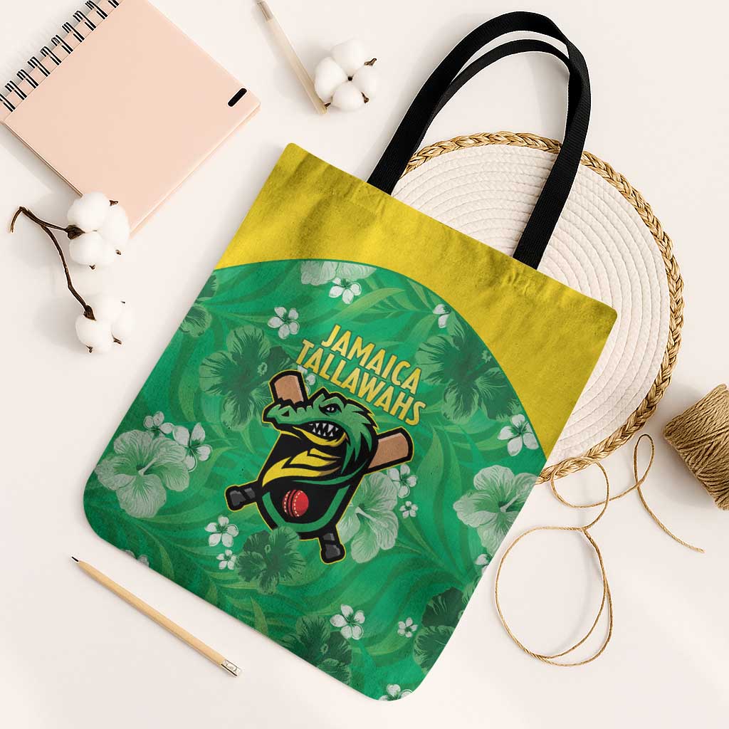 Jamaica Cricket Tote Bag Fi Wi Tallawahs Tropical Style - Wonder Print Shop