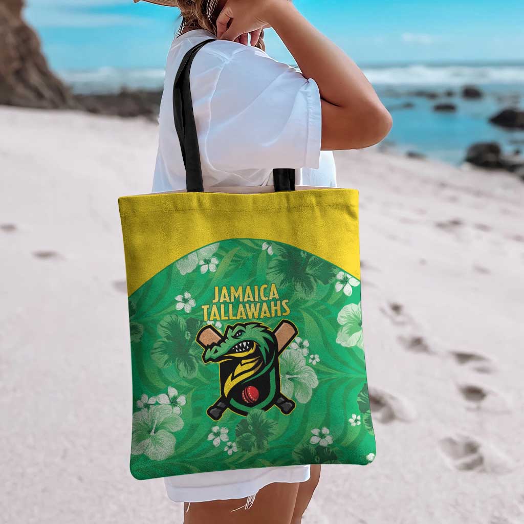 Jamaica Cricket Tote Bag Fi Wi Tallawahs Tropical Style - Wonder Print Shop