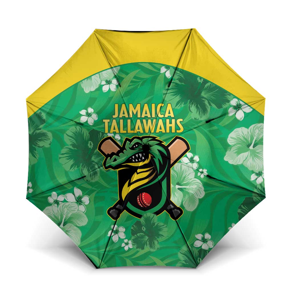 Jamaica Cricket Umbrella Fi Wi Tallawahs Tropical Style - Wonder Print Shop