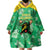 Custom Jamaica Cricket Wearable Blanket Hoodie Fi Wi Tallawahs Tropical Style - Wonder Print Shop