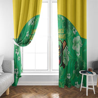Jamaica Cricket Window Curtain Fi Wi Tallawahs Tropical Style - Wonder Print Shop