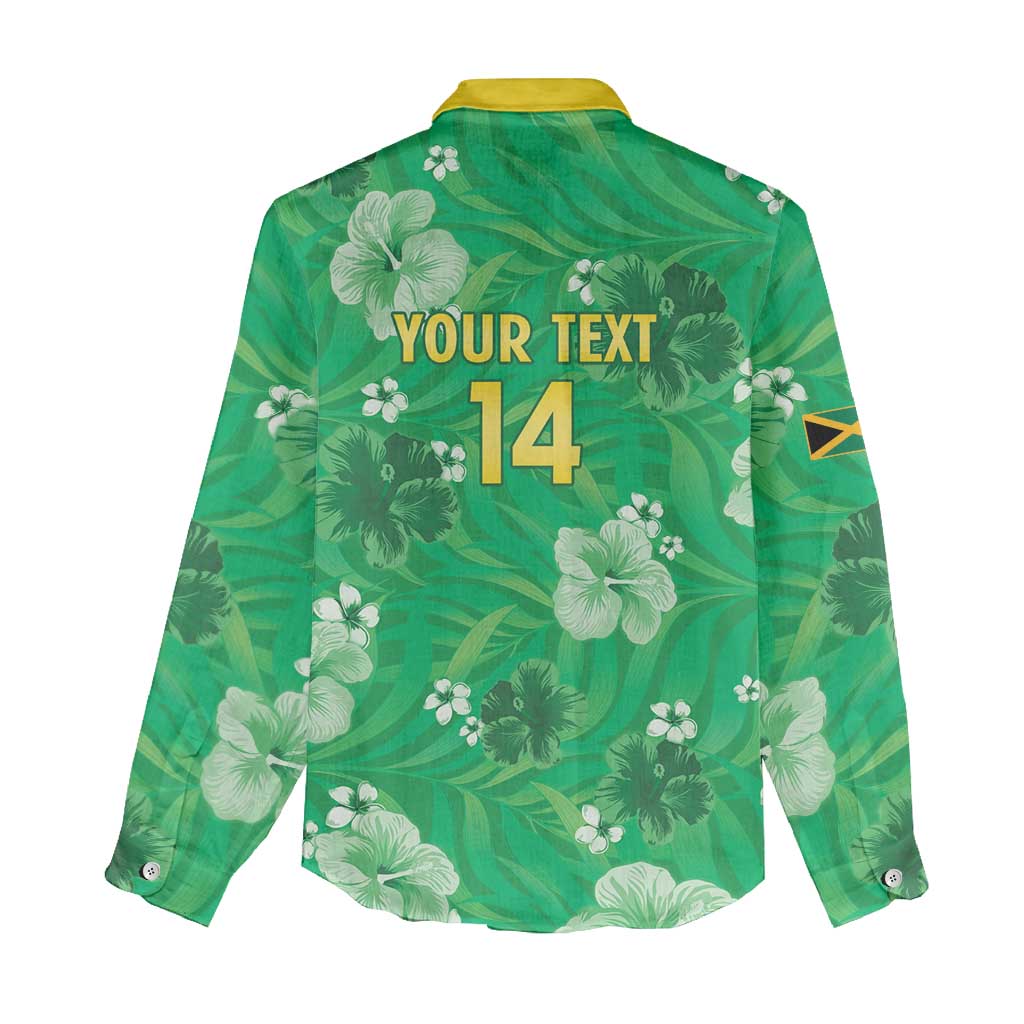 Custom Jamaica Cricket Women Casual Shirt Fi Wi Tallawahs Tropical Style - Wonder Print Shop