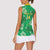 Custom Jamaica Cricket Women Sleeveless Polo Shirt Fi Wi Tallawahs Tropical Style - Wonder Print Shop