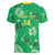 Custom Jamaica Cricket Women V-Neck T-Shirt Fi Wi Tallawahs Tropical Style - Wonder Print Shop
