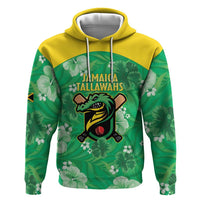 Custom Jamaica Cricket Zip Hoodie Fi Wi Tallawahs Tropical Style - Wonder Print Shop