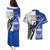 Fiji And Samoa Rugby Couples Matching Puletasi Dress and Hawaiian Shirt 2023 World Cup Samoan Mix Tapa Pattern - Wonder Print Shop