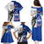 Fiji And Samoa Rugby Family Matching Puletasi Dress and Hawaiian Shirt 2023 World Cup Samoan Mix Tapa Pattern - Wonder Print Shop