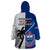 Fiji And Samoa Rugby Wearable Blanket Hoodie 2023 World Cup Samoan Mix Tapa Pattern - Wonder Print Shop