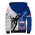 Custom Fiji And Samoa Rugby Sherpa Hoodie 2023 World Cup Samoan Mix Tapa Pattern - Wonder Print Shop
