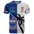Custom Fiji And Samoa Rugby T Shirt 2023 World Cup Samoan Mix Tapa Pattern - Wonder Print Shop