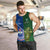 Custom Samoa And Ireland Rugby Men Tank Top 2023 World Cup Manu Samoa With Shamrocks - Wonder Print Shop