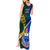 Samoa And South Africa Rugby Tank Maxi Dress 2023 World Cup Manu Samoa With Springboks - Wonder Print Shop