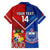 Custom Samoa And Tonga Rugby Hawaiian Shirt 2023 World Cup Manu Samoa With Ikale Tahi - Wonder Print Shop