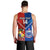 Custom Samoa And Tonga Rugby Men Tank Top 2023 World Cup Manu Samoa With Ikale Tahi - Wonder Print Shop