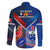 Samoa And France Rugby Family Matching Mermaid Dress and Hawaiian Shirt 2023 World Cup Manu Samoa With Les Bleus - Wonder Print Shop