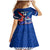 Custom Samoa And France Rugby Family Matching Mermaid Dress and Hawaiian Shirt 2023 World Cup Manu Samoa With Les Bleus - Wonder Print Shop