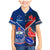 Custom Samoa And France Rugby Family Matching Mermaid Dress and Hawaiian Shirt 2023 World Cup Manu Samoa With Les Bleus - Wonder Print Shop