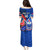 Custom Samoa And France Rugby Family Matching Puletasi Dress and Hawaiian Shirt 2023 World Cup Manu Samoa With Les Bleus - Wonder Print Shop