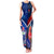 Custom Samoa And France Rugby Family Matching Tank Maxi Dress and Hawaiian Shirt 2023 World Cup Manu Samoa With Les Bleus - Wonder Print Shop