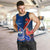 Custom Samoa And France Rugby Men Tank Top 2023 World Cup Manu Samoa With Les Bleus - Wonder Print Shop
