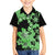 Green Hawaii Kid Hawaiian Shirt Tapa Cloth Mix Tropical Flowers Pastel Vibes - Wonder Print Shop