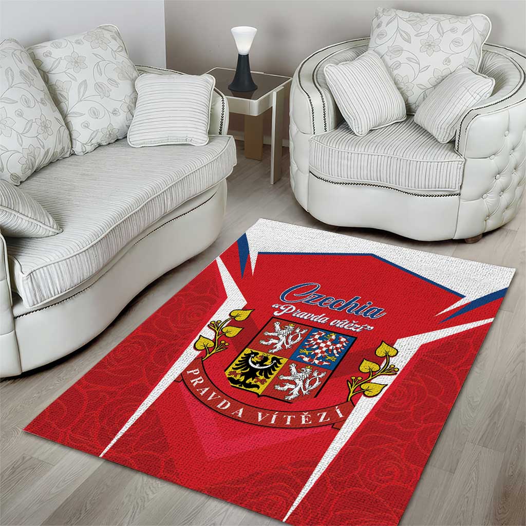 Czech Republic Restoration Day Area Rug Czechia Pravda Vitezi - Wonder Print Shop