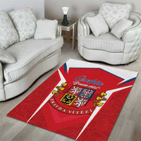 Czech Republic Restoration Day Area Rug Czechia Pravda Vitezi - Wonder Print Shop