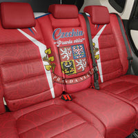 Czech Republic Restoration Day Back Car Seat Cover Czechia Pravda Vitezi - Wonder Print Shop