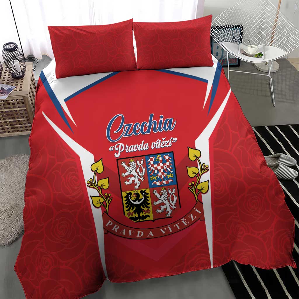 Czech Republic Restoration Day Bedding Set Czechia Pravda Vitezi - Wonder Print Shop