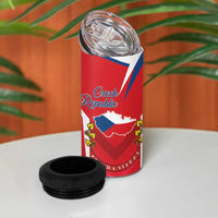 Czech Republic Restoration Day 4 in 1 Can Cooler Tumbler Czechia Pravda Vitezi - Wonder Print Shop
