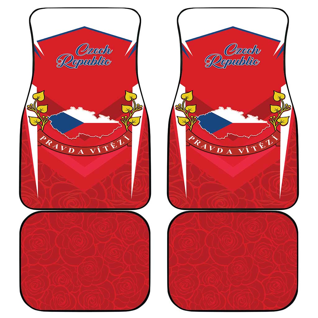 Czech Republic Restoration Day Car Mats Czechia Pravda Vitezi - Wonder Print Shop