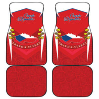 Czech Republic Restoration Day Car Mats Czechia Pravda Vitezi - Wonder Print Shop